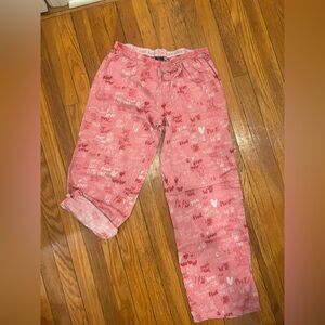 PINK Victoria’s Secret Vintage Graffiti Pajama Pants